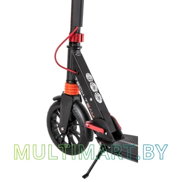 Самокат Tech Team City Scooter Disk Brake 2022 (черный/красный) картинка 4